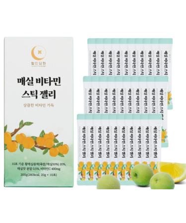 Wolindamhwa 30 x 30 Plum Jelly Sticks 20 g x 30 K-Beauty Superfood Premium Vitamin and Plum Complex Practical Stick on the Go Product