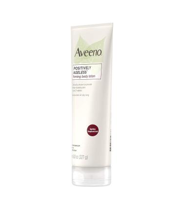 Aveeno Positively Ageless Anti-Aging Body Lotion | Shiitake Mushroom & Wheat Protein | Lightweight & Non-Greasy | Improve Skin Elasticity & Texture | 8 oz - International Shipping - Buy Online on GoSupps.com