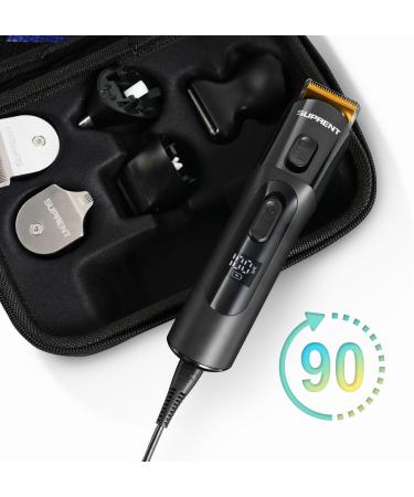 Beard Trimmer for Men - 16-Piece Grooming Kit | IPX7 Waterproof Electric Shaver for Beard Body Nose & Ear - Wet & Dry Use - Buy Online on GoSupps.com