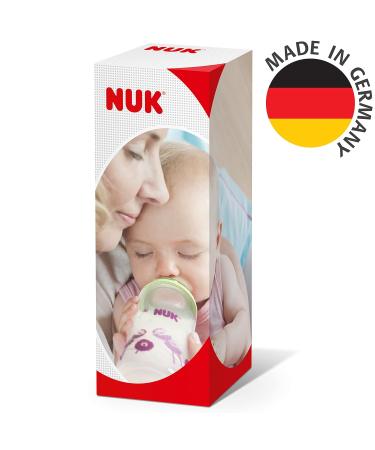 Nuk Junior Cup Drinking Clay Bottle 300ml | Leak-Proof BPA Free for 18 Months+ | Blue Robot Design - Buy Online on GoSupps.com