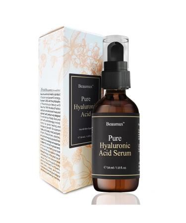 Beaumax Hyaluronic Acid Serum - Intense Moisturizer for Face - 54 ml (1.8 fl oz) - Buy Online on GoSupps.com