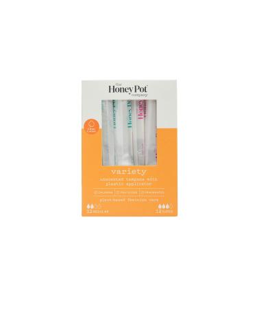 The Honey Pot Clean Cotton Variety Tampons