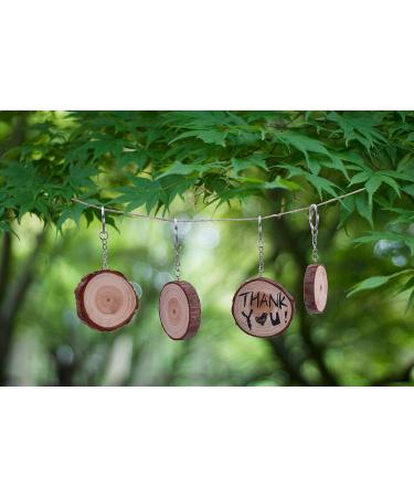 100Pcs Keychain Rings with Chain & Jump Rings for Jewelry Making - 1 Inch/25mm - Buy Online on GoSupps.com