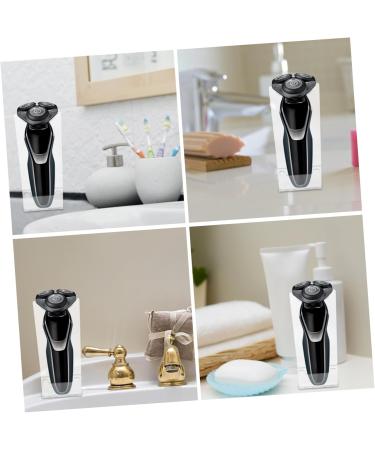 PopetPop BearMstay Razor Organizer - Acrylic Shaving Stand & Storage for Men - Stylish Cosmetic Holder Box - Buy Online on GoSupps.com