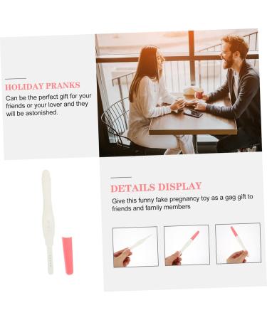 Ibasenice 4 Pack Tricky Pregnancy Test Sticks - Fun Halloween Prank | Fake Pregnancy Test - Random Colors - Buy Online on GoSupps.com