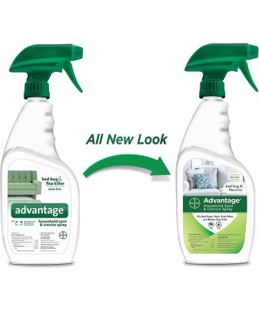 Advantage 24 oz Spray for Flea, Tick, Dust Mite, and Bed Bug Control - Buy Online on GoSupps.com