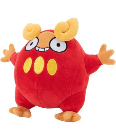 Pok mon Official 8-inch Darumaka Plush Toy - Ultra-Soft & Premium Quality for Play & Display - Buy Online on GoSupps.com