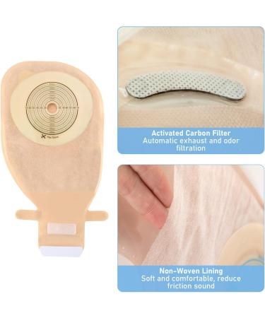 20-Pack One-Piece Drainable Colostomy Bags for Ileostomy Care | Cut to Size 15-70mm - International Shipping - Buy Online on GoSupps.com