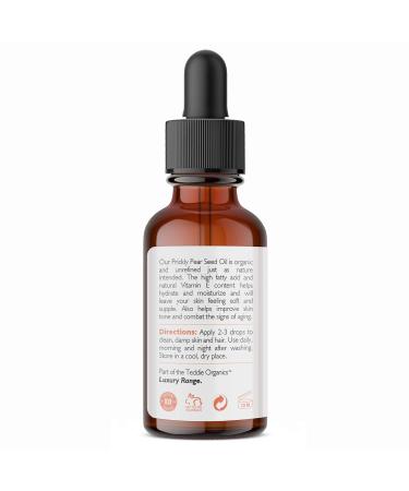 Cold-Pressed Virgin Organic Prickly Pear Cactus Seed Oil | Natural Skin Serum for Glowing Skin - Buy Online - Buy Online on GoSupps.com