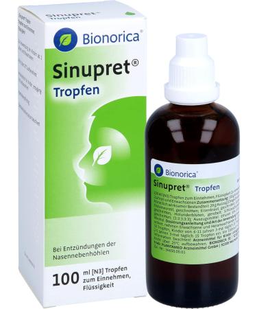 Buy Sinupret Drops 100 ml - Natural Sinus Relief & International Shipping Available - Buy Online on GoSupps.com