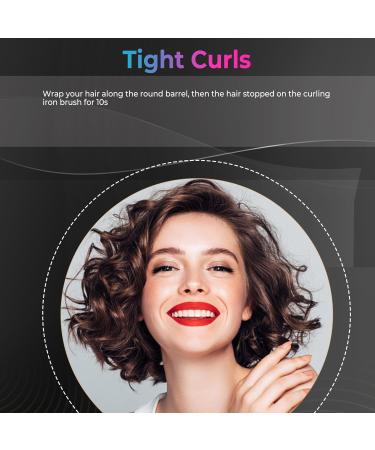 32MM Thermal Hair Brush for Curling & Straightening | Dual Voltage Hot Comb Curling Wand | Hair Styling Iron Brush for Root Volume & Loose Curls | Ideal Gift for Women | Black Gold - Buy Online on GoSupps.com