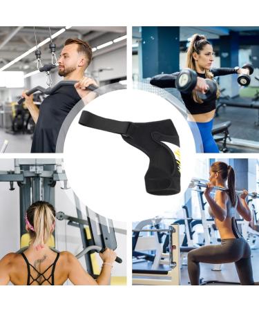 Shoulder Stability Brace Shoulder Support Brace Arm Stability Brace Breathable Shoulder Brace Upper Arm Support Brace Shoulder Strap Pad Shoulder Brace For Lifting Weights Yellow - Buy Online on GoSupps.com