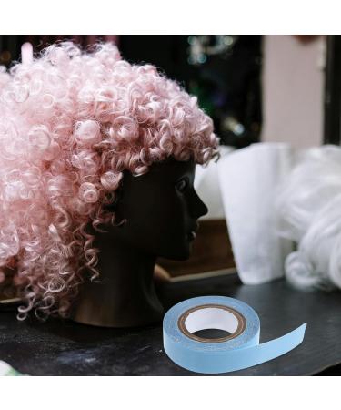 Healeved 1 Roll Hair Extension Tape Wig Tape Hairpiece Tape Lace Wig Tape For Hair Extension Double Sided Adhesive Tape Blue - Buy Online on GoSupps.com