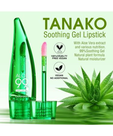 3PCS Mrettick Aloe Vera Lip Gloss Set - Long Lasting Nutritious Lip Balm for Lip Treatment - Moisturizing Lip Oil for Dry Lips - Color Changing Tinted Lipstick Balm - Buy Online on GoSupps.com