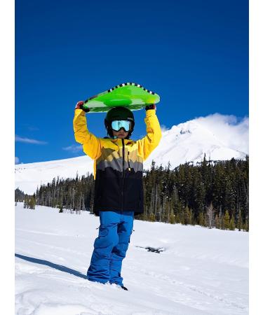 Snow Daze 40 Inch Snow Sled for Adults and Kids - Lightweight, Sturdy, and Speedy - Snowboard Foam with Side Handles - Ideal Snow Slider Sled - Buy Online on GoSupps.com