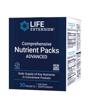 Life Extension Comprehensive Nutrient Packs Advanced 30 Packets