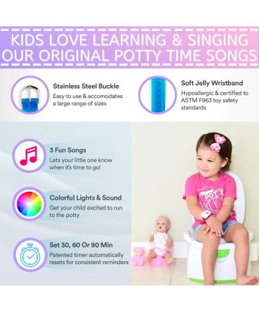 We're The Original Potty Watch  We Remind Your Kiddo It's Time to Go  Pink Pink Pink - Buy Online on GoSupps.com
