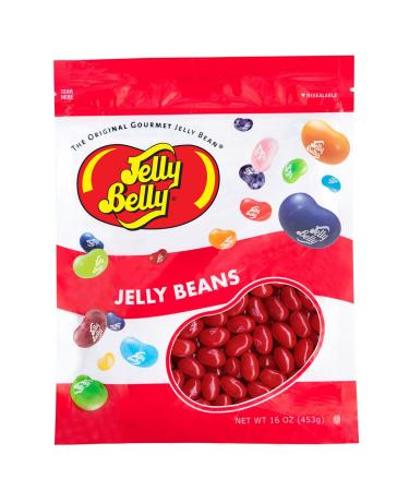 Jelly Belly Sour Cherry Jelly Beans - 1 Pound (16 Ounces) Resealable Bag - Genuine Official Straight from the Source