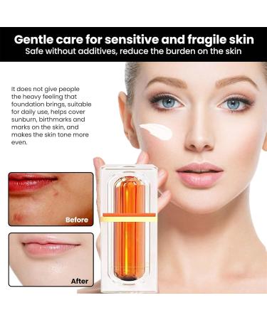 Japanese Vitamin C Makeup Tone Up Cream Moisturizing Brightening Concealer Five Vitamin C Tone-Up Cream For All Skin Type (1PC) - Buy Online on GoSupps.com