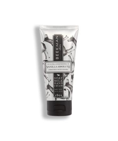 Beekman 1802 Pure Goat Milk Hand Cream - Moisturizing Lotion for Dry Skin - Anti-Aging Hydration - Good for Sensitive Skin - Cruelty Free Vanilla Absolute 2 Fl Oz (Pack of 1)