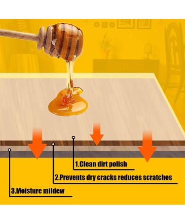 Wood Seasoning Beewax - Wood Seasoning Beeswax - Wood Floor Care Beeswax for Wood Polishing Wooden Floor Cabinetcare Supplies 12b Yellow B - Buy Online on GoSupps.com
