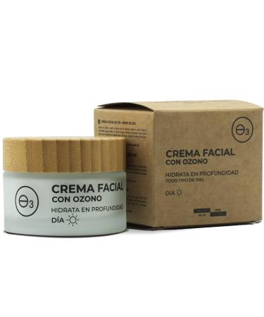 OZONO D'OR - Moisturizing Facial Cream Giorno con L'ozono 100% Certified Organic Natural, Elimina la Rosacea | Women's Anti-Aging Depigmenting Face Cream | Anti Imperfection Face Cream | 50ml.
