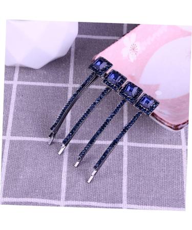 Beaupretty 4 Pairs Crystal Bobby Pins Hair Accessories for Women Girls Hairpin Bridal Side Hairpin Pearl Headpiece Hair Clips for Girls Elegant Hairpin Wedding Hairpin Antique Diamond Miss - Buy Online on GoSupps.com