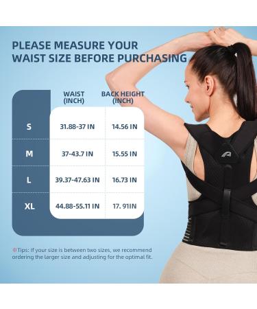 Back Brace Posture Corrector for Men & Women | Adjustable Full Back Support & Pain Relief | Scoliosis Hunchback Thoracic | XL Size - Shop Now - Buy Online on GoSupps.com