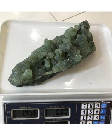 Crystal Rough Natural Crystal Rough Natural Raw Green Prehnite Quartz Crystal Specimens Rough Grape Stone Agate Ore Folk Collectibles (Size : 0.7-0.9kg) - Buy Online on GoSupps.com