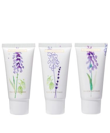 Heathcote & Ivory Lavender Fields Hand Cream Collection | 3 x 30 ml Nourishing & Fragrant | International Shipping Available - Buy Online on GoSupps.com