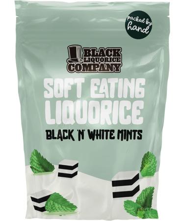Black Liquorice Company - Soft Eating Liquorice Black'n'White Mints 3 x 165g - Buy Online on GoSupps.com
