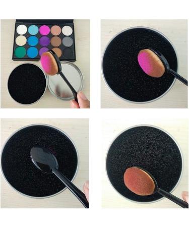 Golden Apple 4 Set Shadow Color Removal Sponge Makeup Brush Cleaners Tool for Switching Colors - Buy Online on GoSupps.com