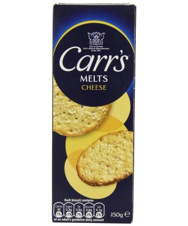 Carr's Melts Cheese 150g - Case of 12 | Buy Online Now - Buy Online on GoSupps.com