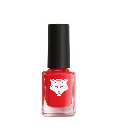 Nail polish vegan & natural - color: Fuchsie 196 "Beat the drum" - ingredients: natural and natural origin - shine & long hold - all tigers