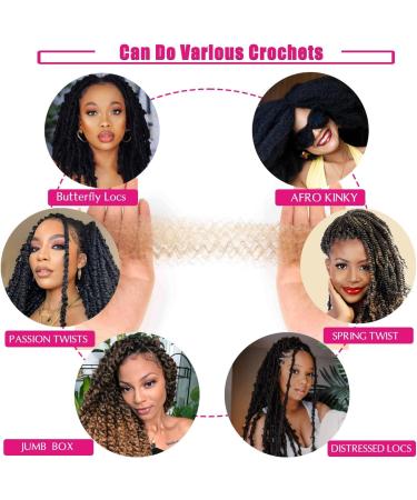 Springy Afro Twist Hair 28 Inch Cuban Twist Hair 3 Packs Marley Twist Braiding Hair Pre-separated Spring Twist Hair Wrapping Hair for Soft Locs Cuban Twist Crochet Hair for Women (28Inch-3Pcs-27#) - Buy Online on GoSupps.com