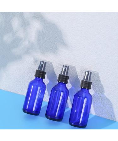 LIYUABU 60ml Empty Blue Glass Spray Bottles Small Fine Mist Atomiser Refillable Reusable Travel Spray Bottles for Essential Oil Hair Aromatherapy Perfumes Cleaning(3 Pack) Blue Paquet de 3 - Buy Online on GoSupps.com