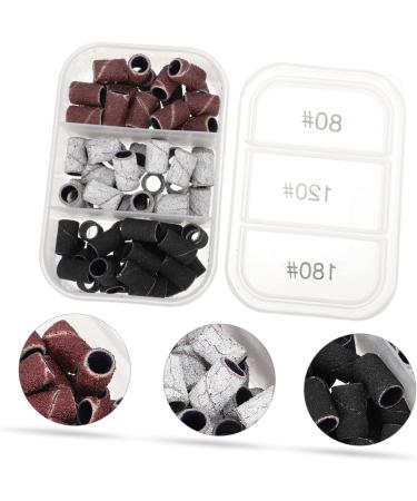 Healeved 1 Box Manicure Circle Sanding Ring for Nail Drill Bits Manicure Sand Para U as Diffuser Sanding Ring Bands Nail Art Tool Nail Bits Nail Tool Resin Abrasive Cloth Grinding Head Girl 1.3X0.8X0.2cm As Shown - Buy Online on GoSupps.com