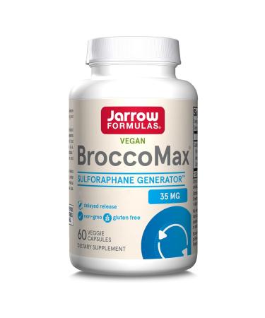 Jarrow Formulas, BroccoMax, with Broccoli Seed Extract, 60 Vegan, Lab Tested, Vegetarian, Gluten Free, Non-GMO