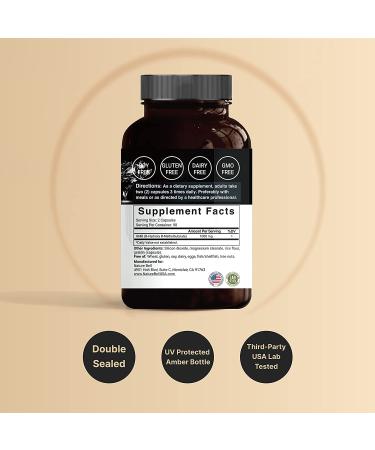 NatureBell HMB Capsules 1000mg - 180 Count | Supports Lean Muscle Mass | Premium Non-GMO HMB Supplements - Buy Online on GoSupps.com