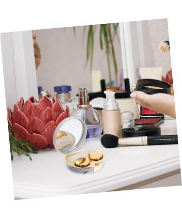 Anneomas Portable Contact Lens Case - Travel-Friendly Colorful Container for Lentes - Round Storage Box 7.2x7.2cm - Buy Online on GoSupps.com