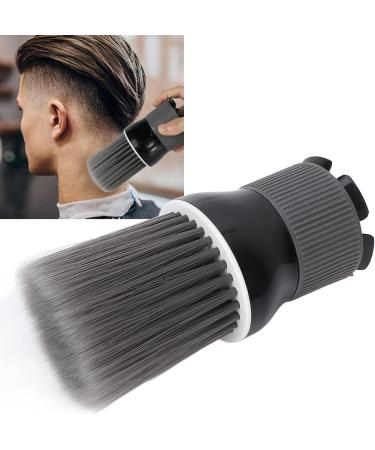 Barber Neck Hair Duster Brush with Hair Dryer Inlet Professional Neck Duster Brush Soft Nylon Wool Hair Sweeping Brush for Salon Hair Cutting - Buy Online on GoSupps.com