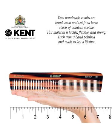 Kent 16T Hair Dressing Comb Set - Fine & Wide Tooth Dresser Comb for Men, Women & Kids - Made in England - Buy Online on GoSupps.com