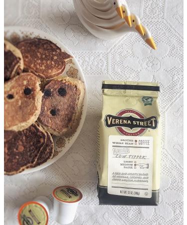 Verena Street Cow Tipper Medium Roast Ground Coffee - 12 oz (340 g) | Flavorful & Fresh - Buy Online on GoSupps.com