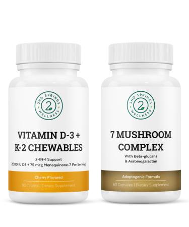2nd Springs Mushroom & Sunshine Bundle: Boost & Balance
