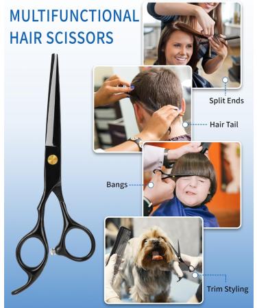 Buy Tidevan 14-Piece Professional Hairdressing Scissors Set - Precision Hair Cutting Scissors & Cloak Ideal for Men Women & Children - International Shipping Available - Buy Online on GoSupps.com