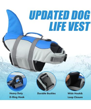 Emust Big Dog Swimming Vest - Adjustable Life Jacket for Small Medium & Large Dogs (XL Blue) - Perfect for Pool Beach & Boating - Buy Online on GoSupps.com
