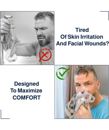 Anchy 10 Pack Nasal Pads for CPAP Masks | Clear Silicone Gel Cushions for Sleep Apnea | Comfortable & Reusable Accessories - Buy Online on GoSupps.com