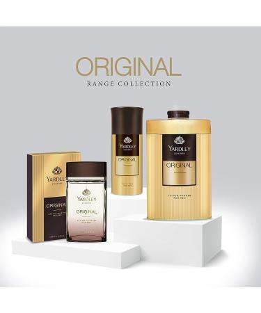 YARDLEY LONDON Original Deodorant Body Spray for Men 5 oz - Long-Lasting Protection - Buy Online on GoSupps.com