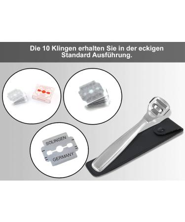 Replacement Callus Planer Blades - 10 Pack from Solingen | Premium Quality & International Shipping - Buy Online on GoSupps.com