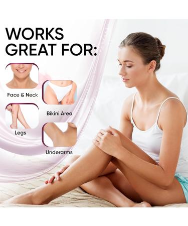 Razor Bump Treatment for Bikini Area | Ingrown Hair Serum with Vitamin E AHA/BHA & Camphor Soothes Razor Burns & Irritated Skin - Buy Online on GoSupps.com